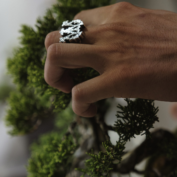 Engraved TMB Ring【Antidote Buyers Club × TRADMAN'S BONSAI】 詳細画像